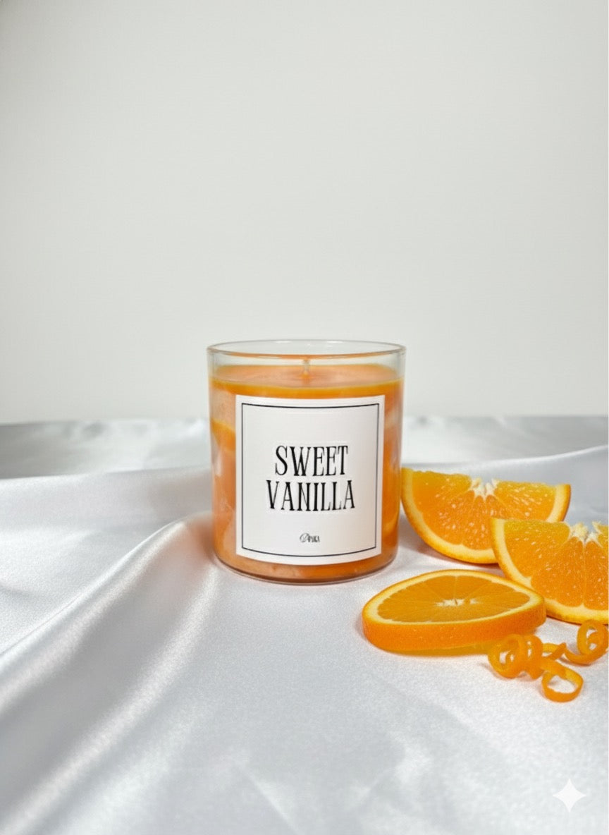 ORANGE LATTE CANDLE