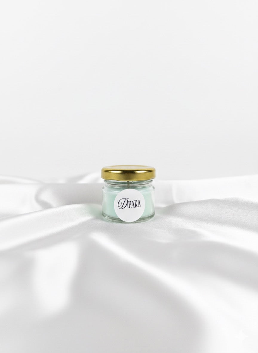 MINI JAR CANDLE (PASTEL GREEN)